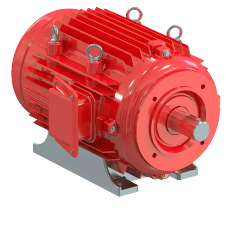 Motor elétrico rebobinado
